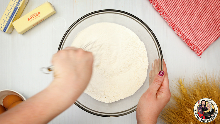 How do you make pancake mix from scratch