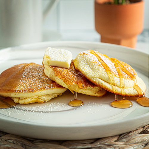 Japanese souffle pancake recipe