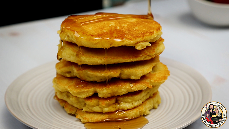 Homemade almond flour pancake recipe