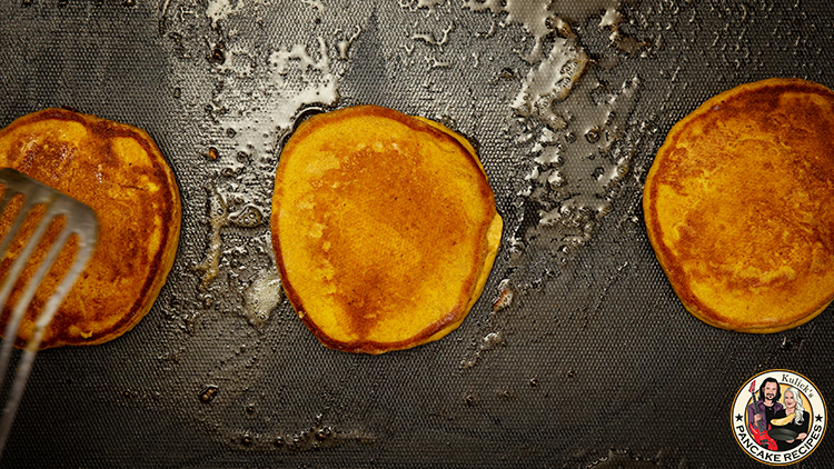 Homemade pumpkin pancake recipe