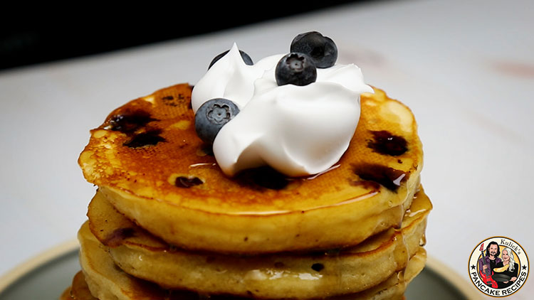 What is the secret to great blueberry pancakes